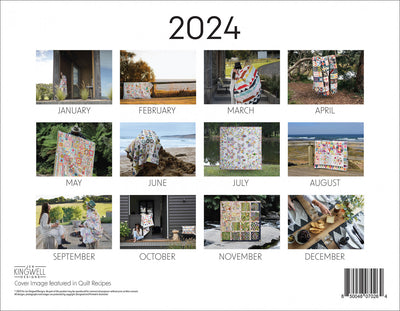 2024 Calendar -  Jen Kingwell Designs