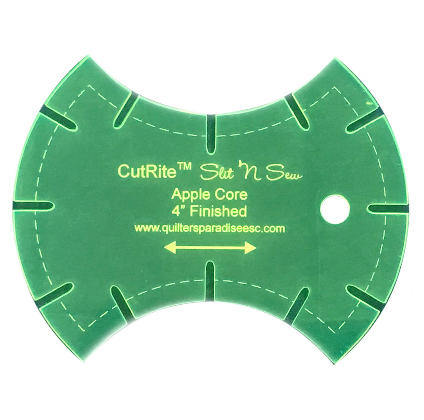 Slit n Sew Apple Core 4 inch acryl mall - Quilters Paradise