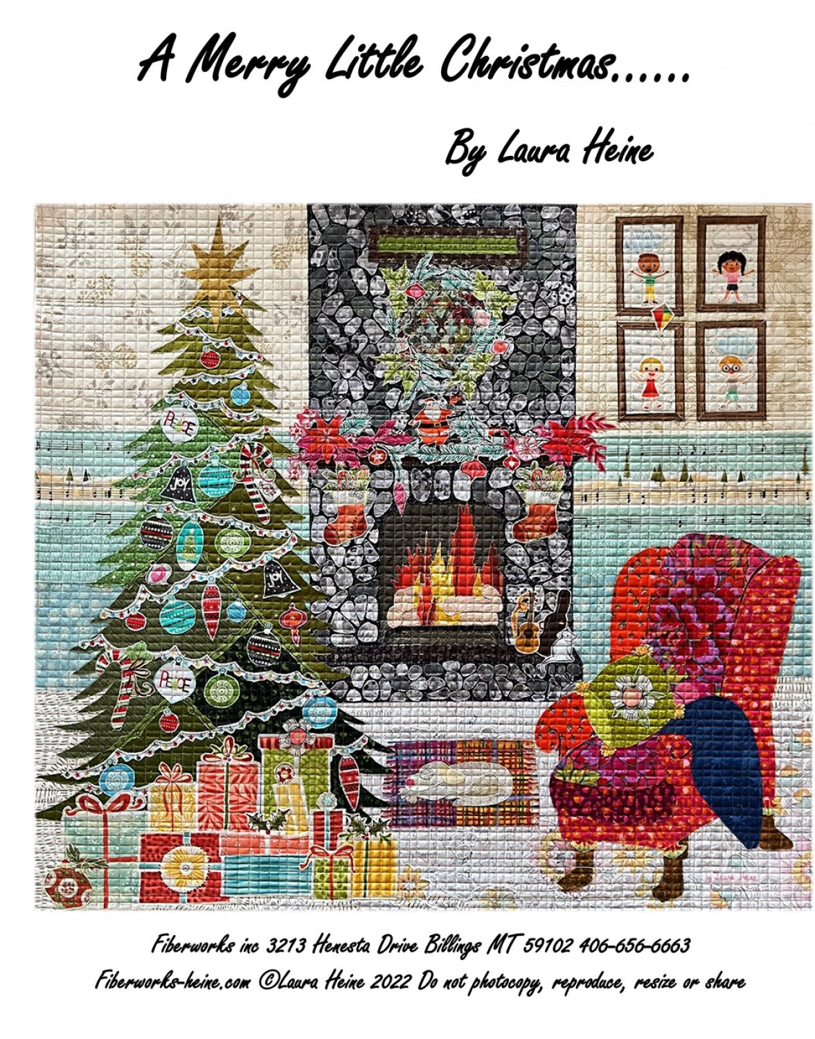 A Merry Little Christmas mönster - Laura Heine