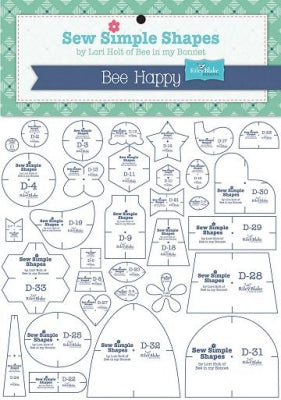 Bee Happy Template Set 33 st