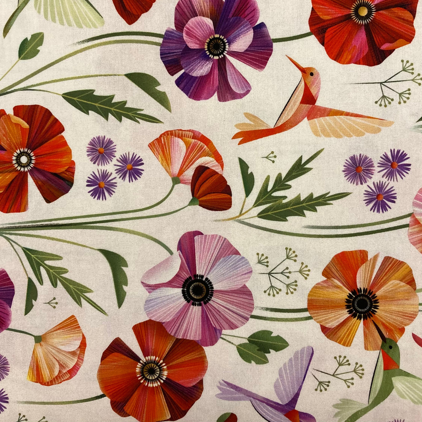 Sunday Poppy I - 50 cm - Figo Fabrics