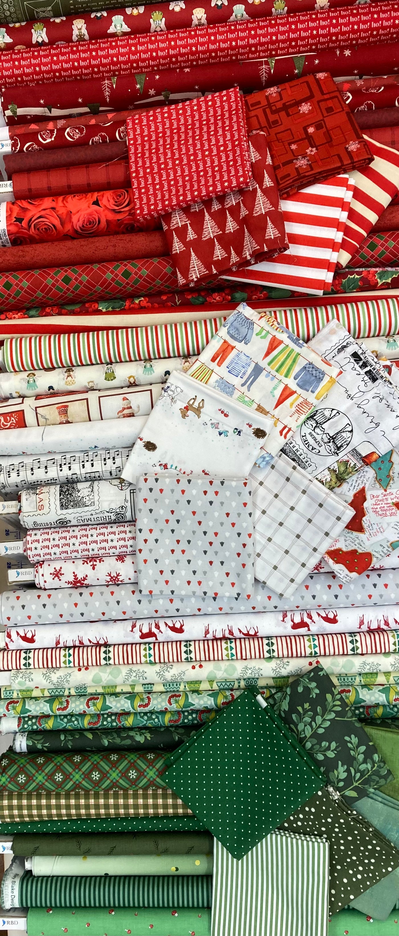 Julmedley tygpaket (9x56)