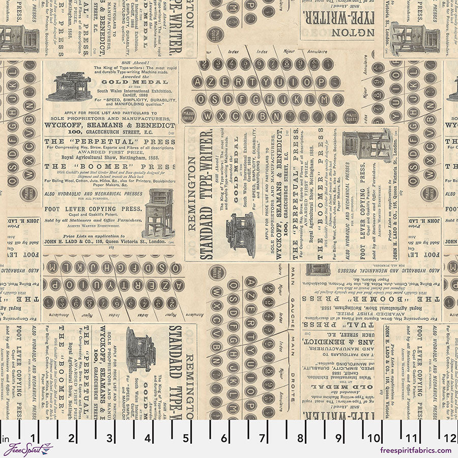 Palette Neutral Typewriter  - 50 cm - Tim Holtz