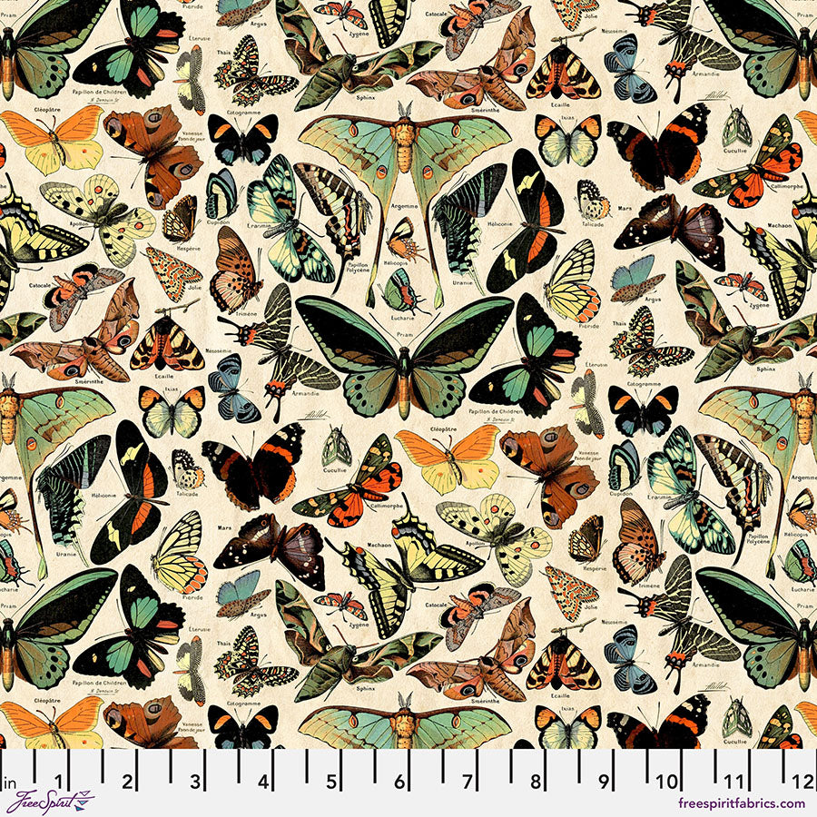 Palette Teal  Butterflies- 50 cm - Tim Holtz