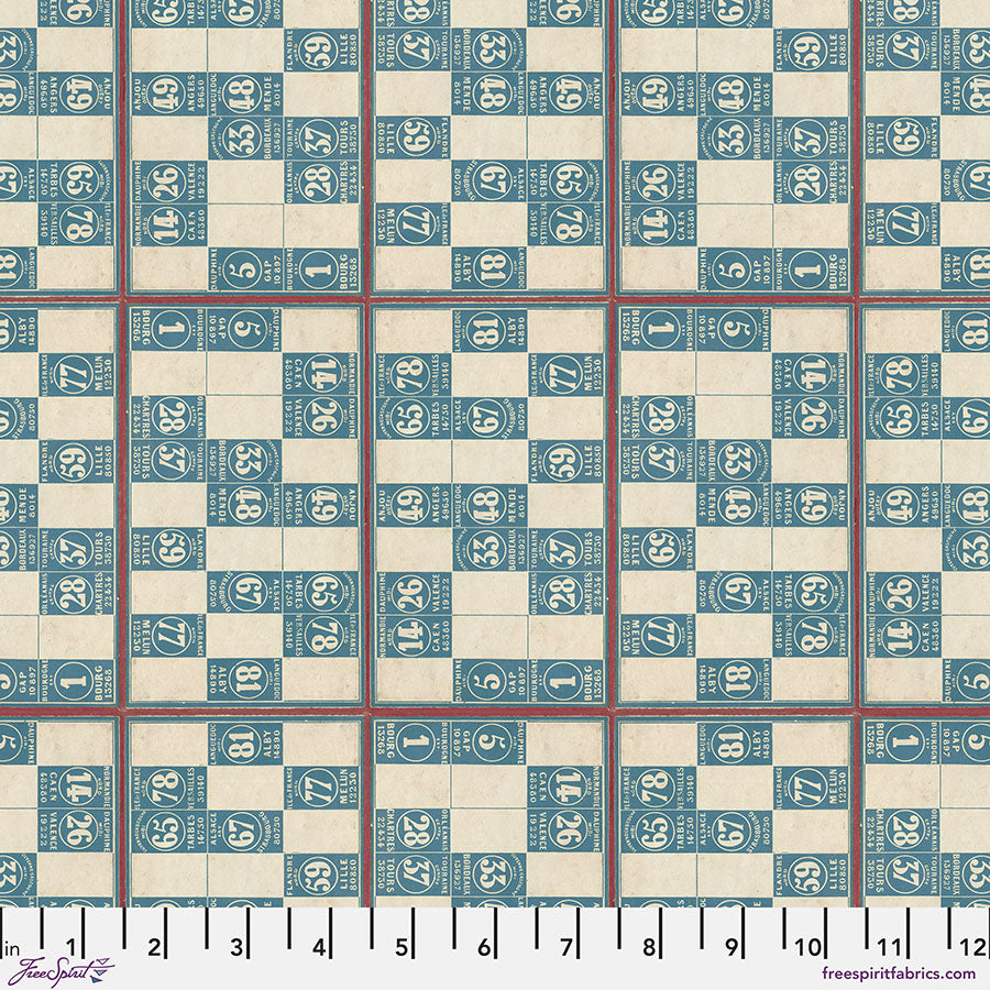 Palette  Blue  Numbers - 50 cm - Tim Holtz