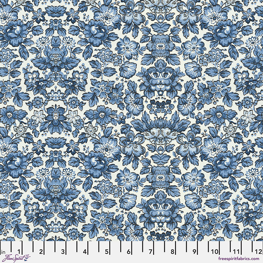 Palette Indigo Wallpaper - 50 cm - Tim Holtz