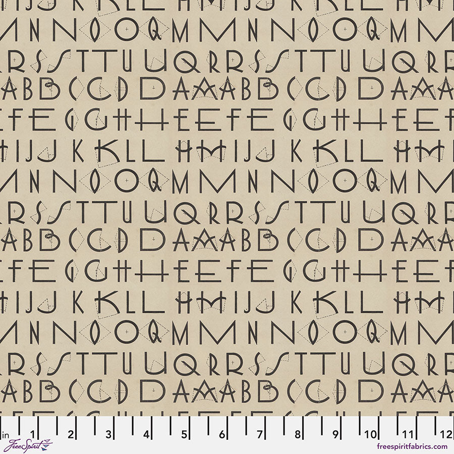 Palette CHARCOAL Typography - 50 cm - Tim Holtz