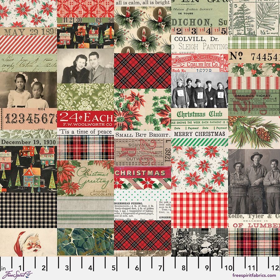 Palette Seasonal Christmas Collage  - 50 cm - Tim Holtz