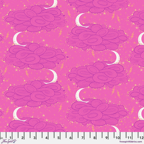 Storm Clouds Oleander Nightshade  (Deja Vu)  - 50 cm - Tula Pink