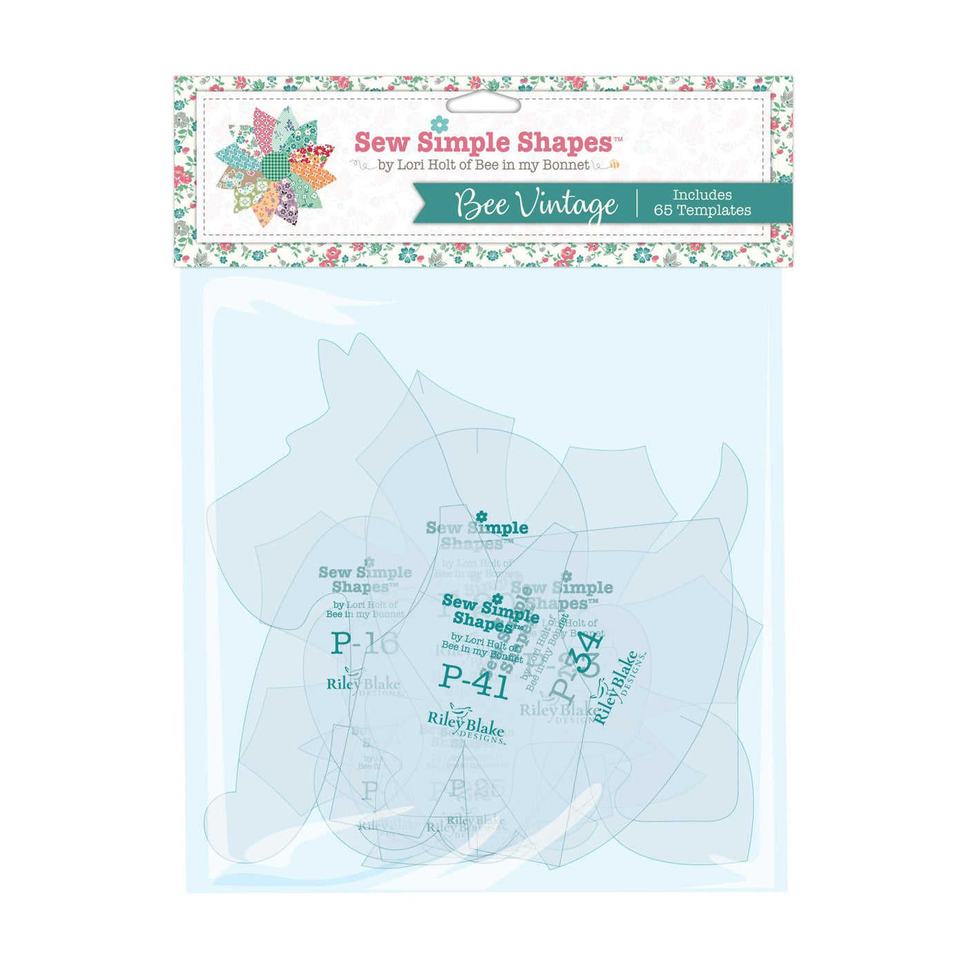 Bee Vintage Template Set 65 st