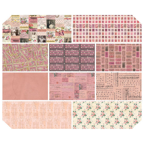 Palette Pink Halvpack (10x28)  - Tim Holtz