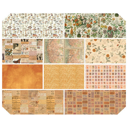 Palette ORANGE Halvpack (10x28)  - Tim Holtz