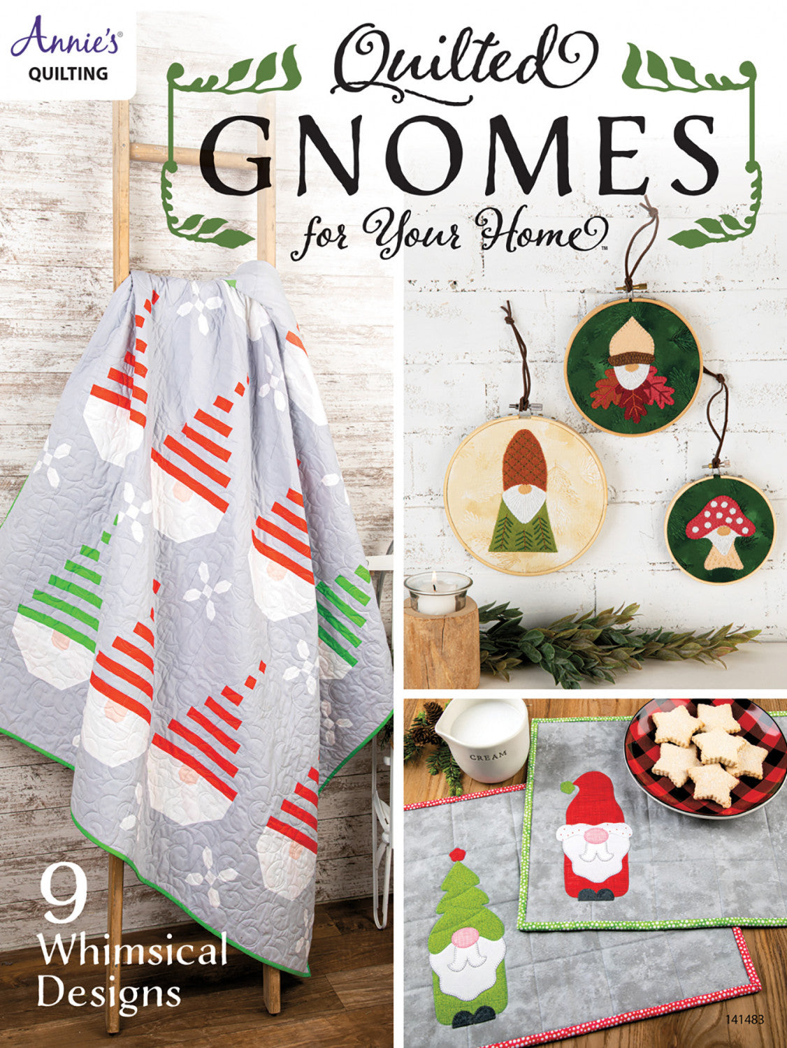 Quilted Gnomes for your Home - Annies Quilting