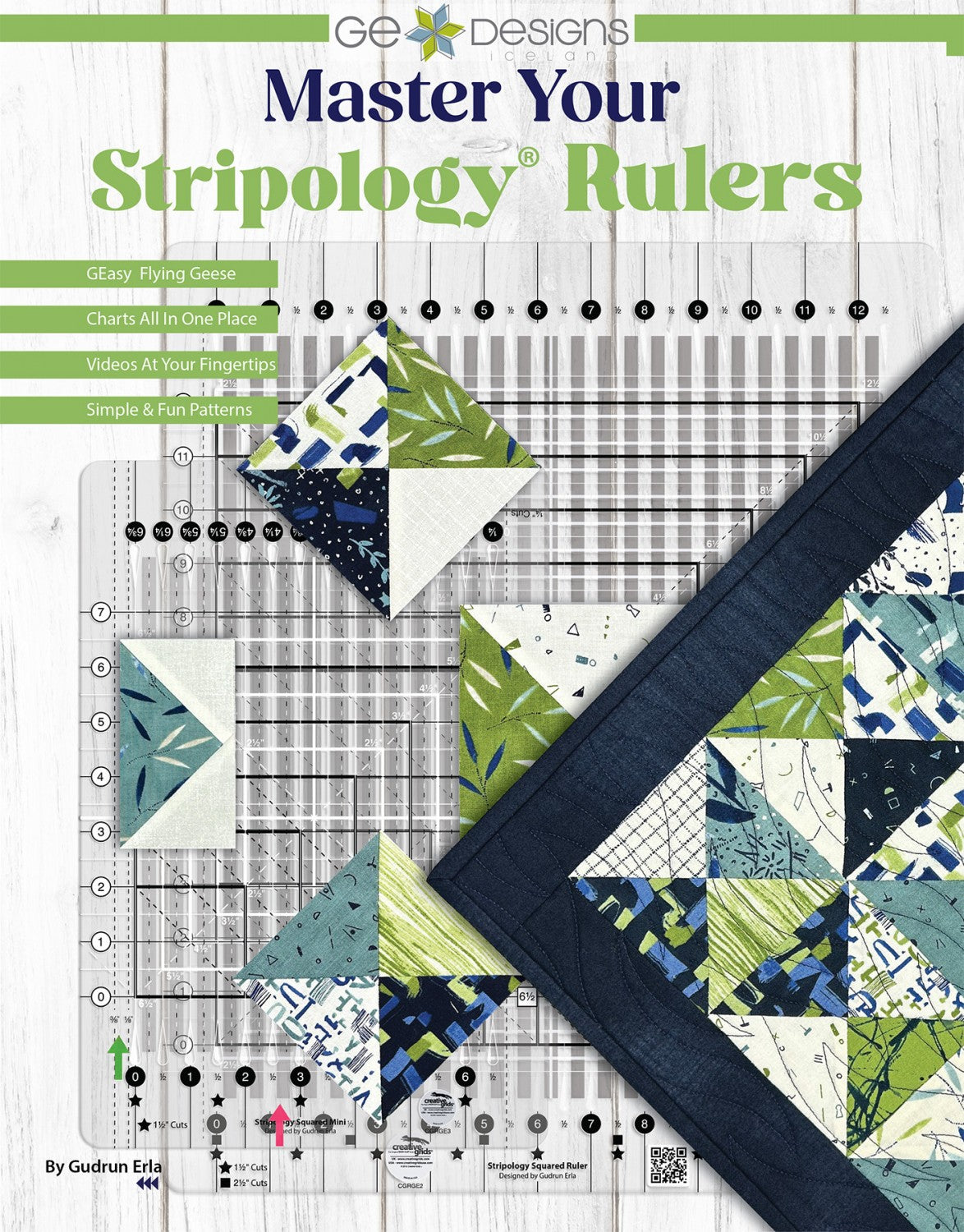 Master Your Stripology Rulers - Gudrun Erla - GE Designs