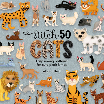 Stitch 50 Cats - Alison J Reid