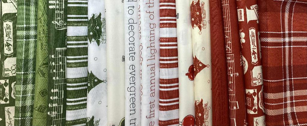 Classic Christmas tygpaket (16x28) Riley Blake