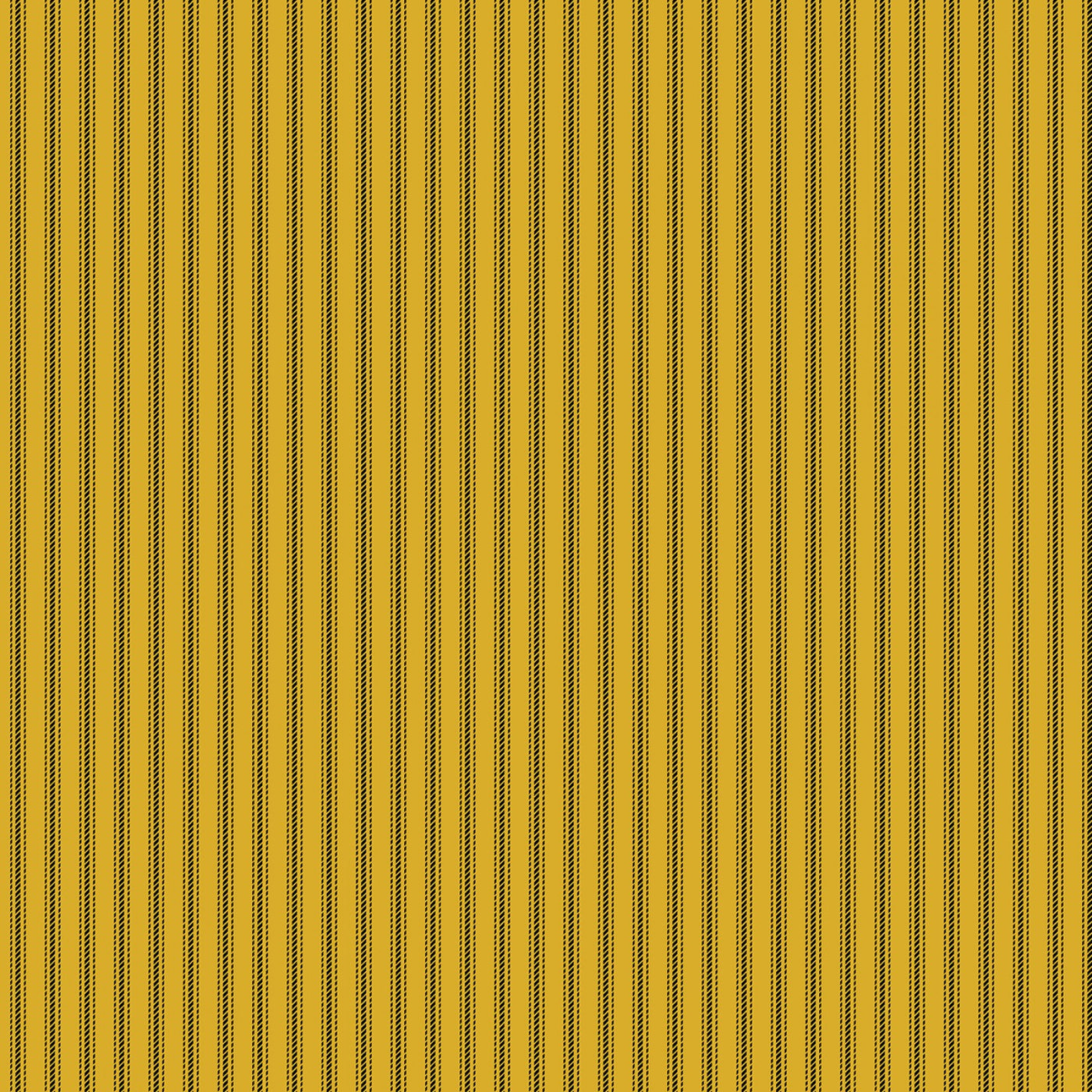 Golden / Black Ticking Stripe - Stitchin Housewifes Stripe  - 50 cm