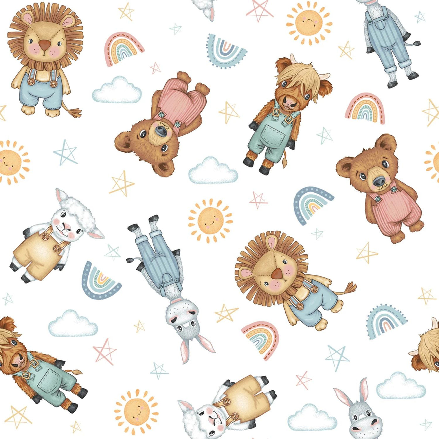 Boho Buddies White  - pr 50 cm