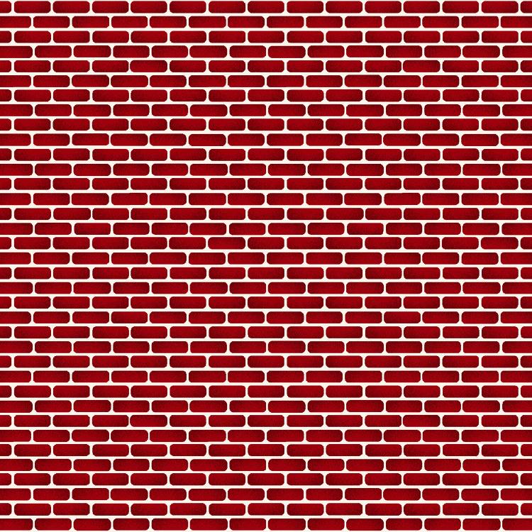 Red Bricks - Santa´s Coming to Town  - pr 50 cm