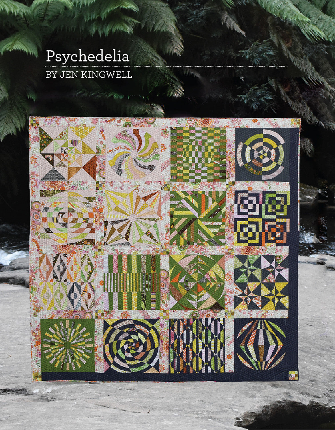 Psychedelia mönsterhäfte - Jen Kingwell Designs
