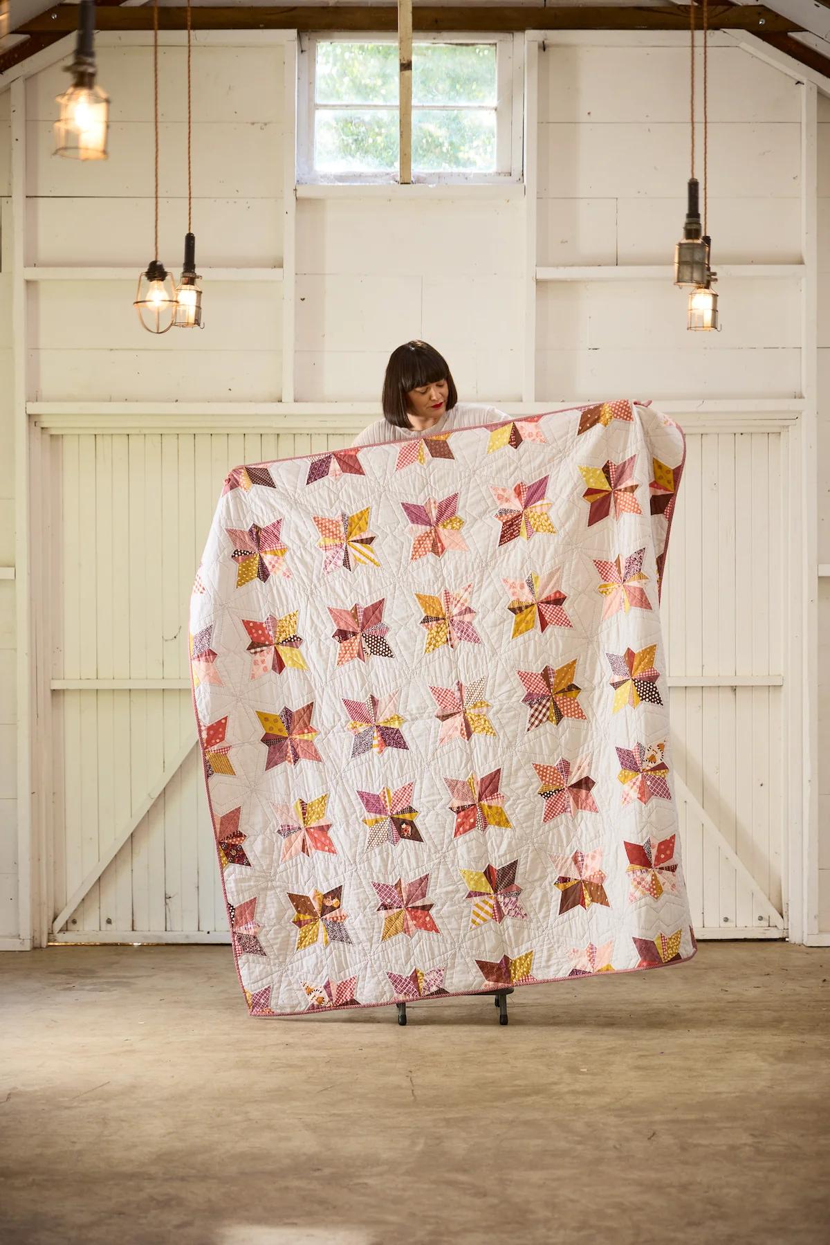 Acrylmallar sett till Hazel Quilt från GATHERED - Quilt Recipes 2 - Jen Kingwell