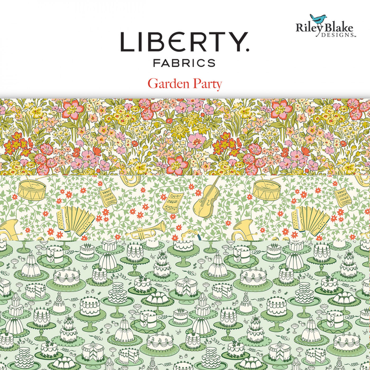 Liberty Garden Party High Summer charms paket (42)