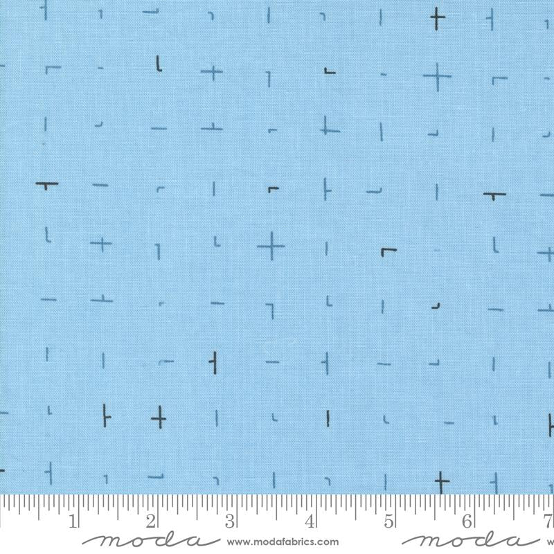 Bluish Handquilted Fresh Air - pr 50 cm - Brigitte Heitland - Zen Chic