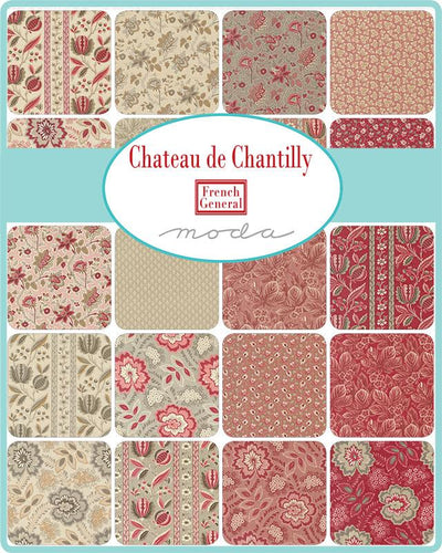Chateau de Chantilly  Charms paket 5x5 inch (42) - French General