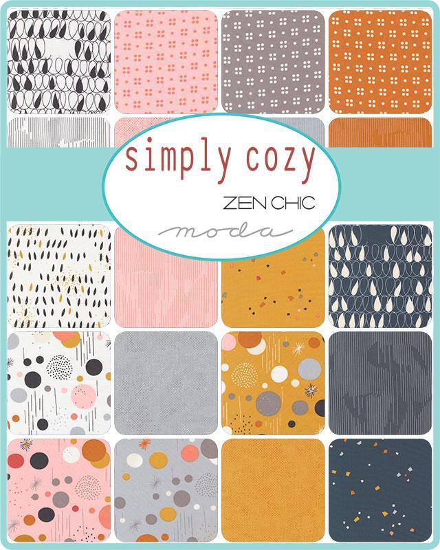 Simply Cozy Charm pack 5x5 inch (42)  - Zen Chic - Brigitte Heitland