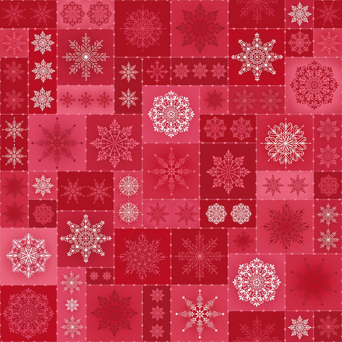 Christmas Nights Red Patchwork - 50 cm - Monique Jacobs