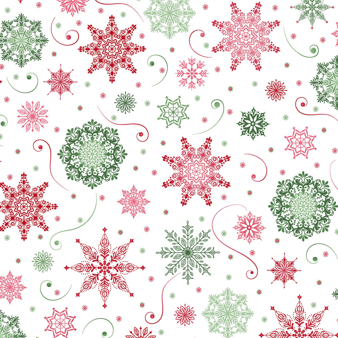 Christmas Nights White Snowflakes - 50 cm - Monique Jacobs