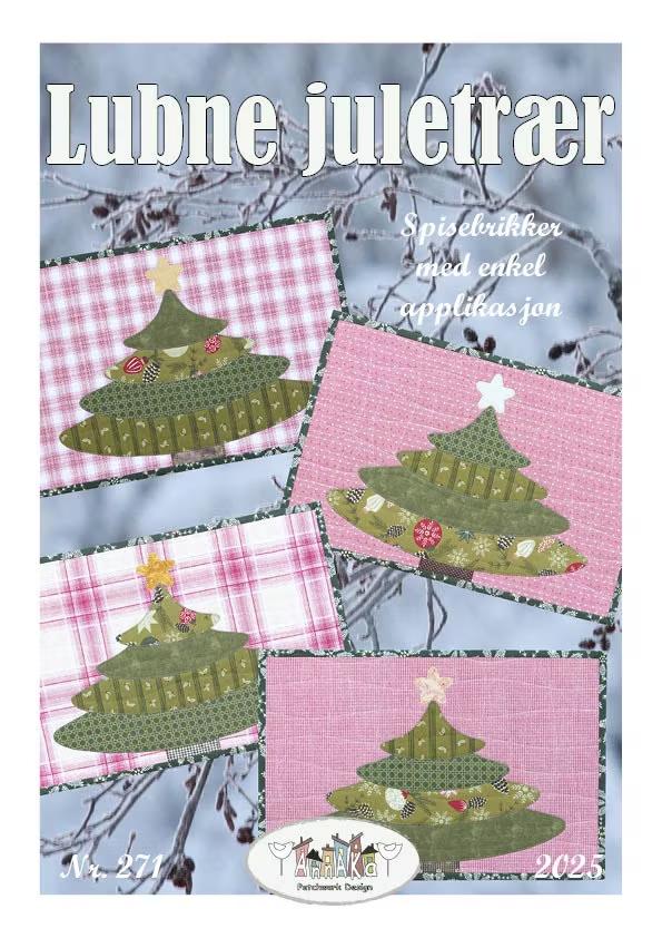 Lubne (mulliga julgranar) Juleträr mönster  - AnnAKa