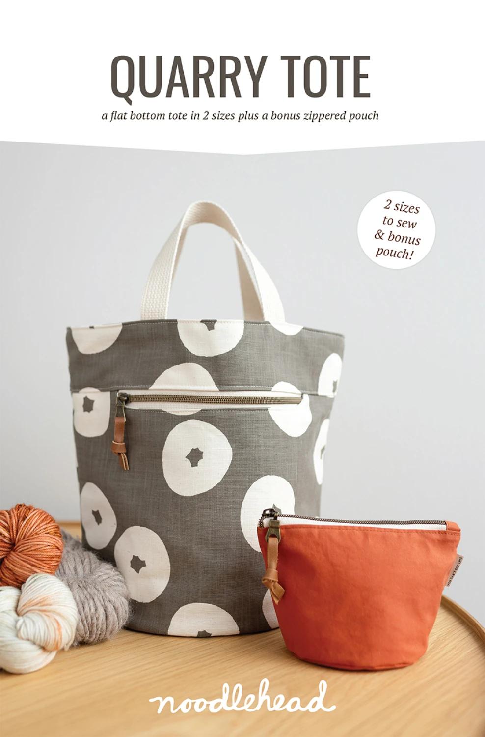 Quarry Tote mönster - Noodlehead - Anna Graham