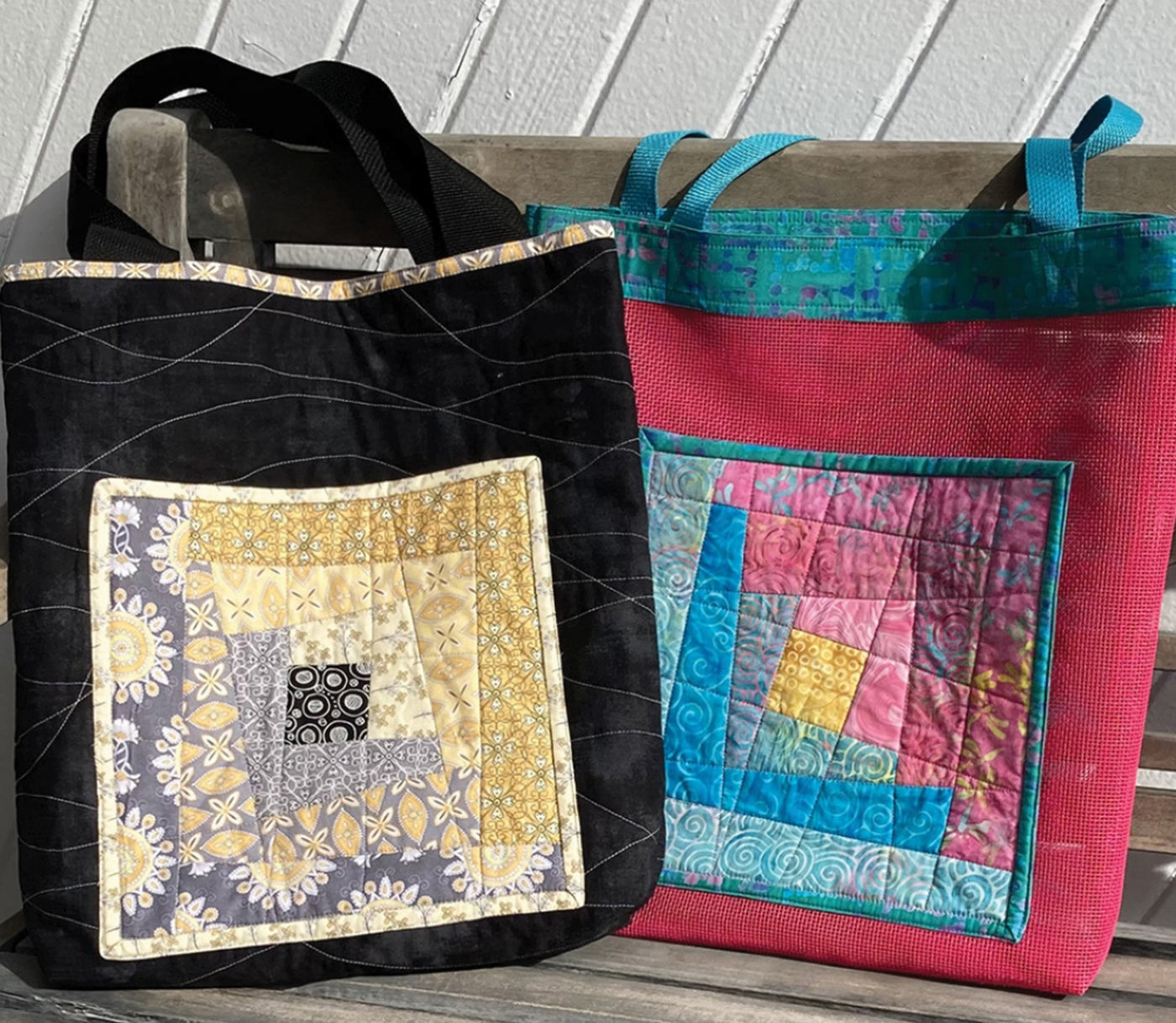 Two Wonky Totes mönster - Jean Ann Wright