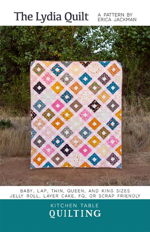 The Lydia Quilt mönster - Kitchen Table Quilting