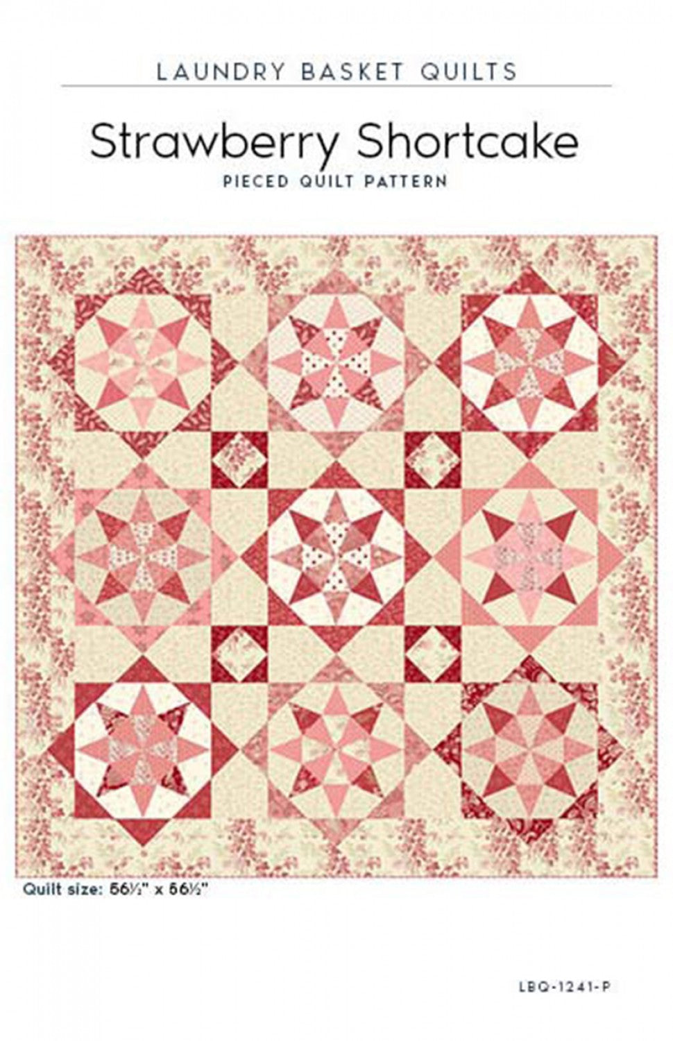 Strawberry Shortcake mönster - Edyta Sitar - Laundry Basket Quilts