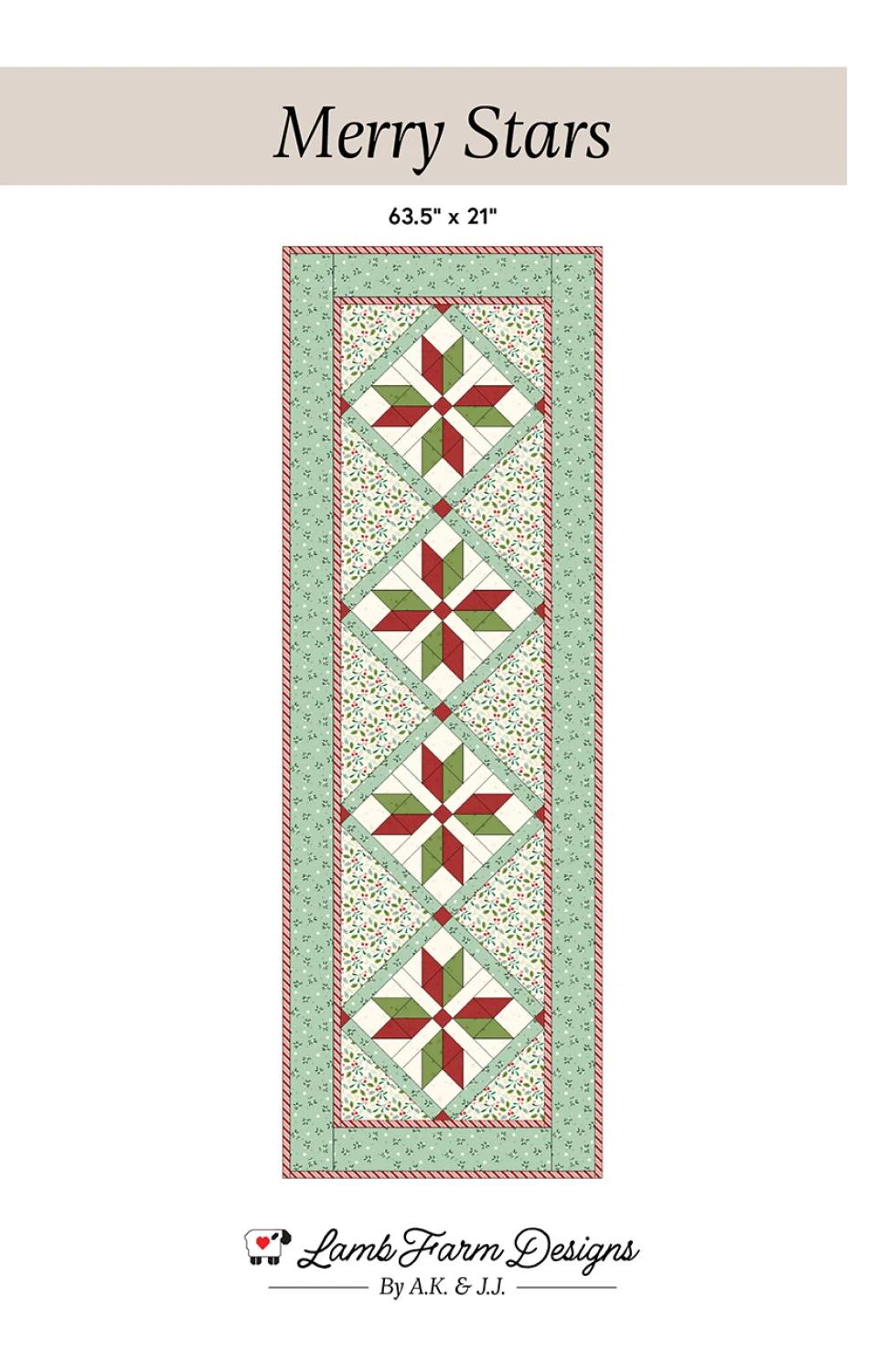 Merry Stars mönster - Lamb Farm Designs