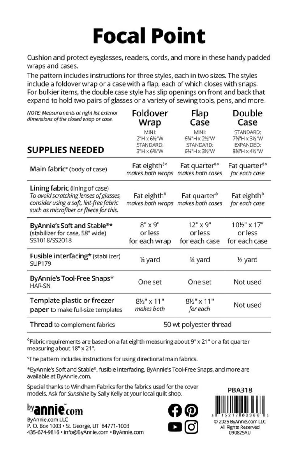 Focal Point mönster - ByAnnie