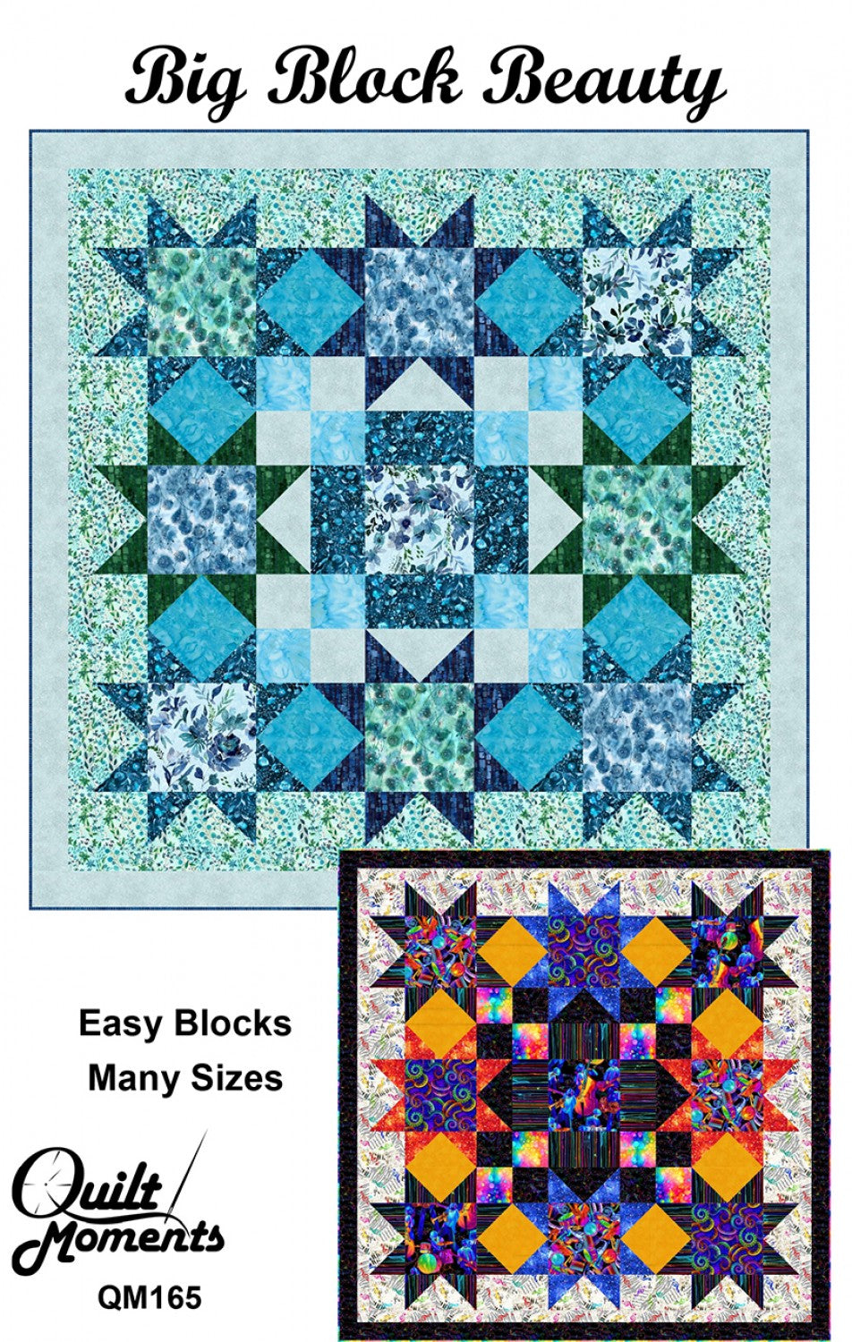 Big Block Beauty mönster - Quilt Moments