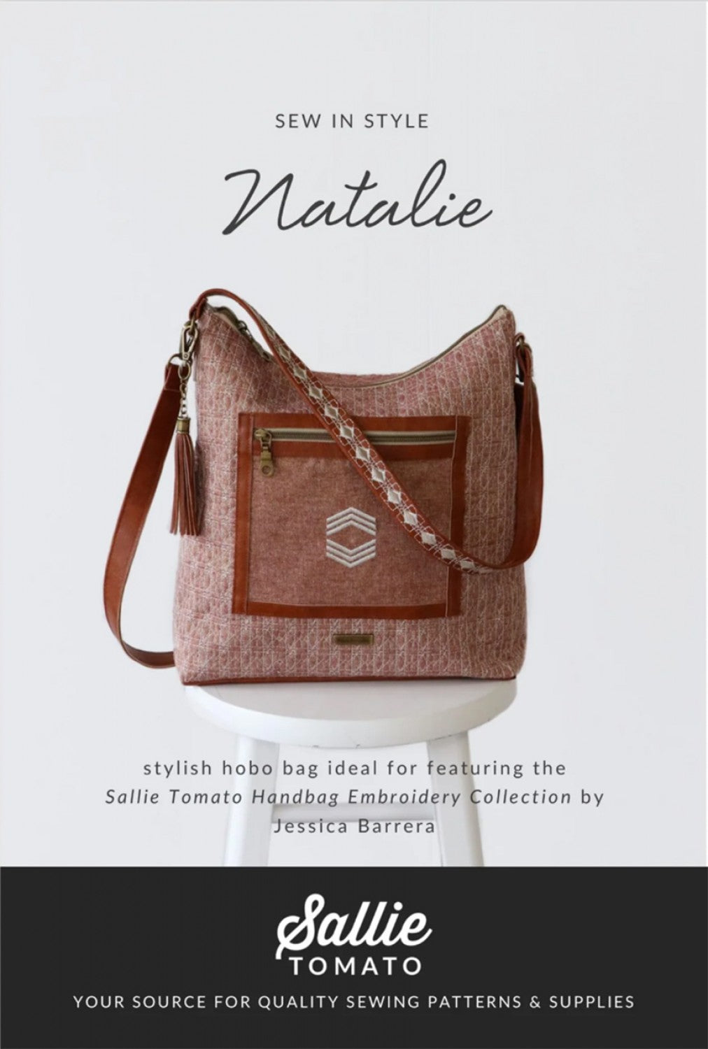 Natalie väske mönster - Sallie Tomato