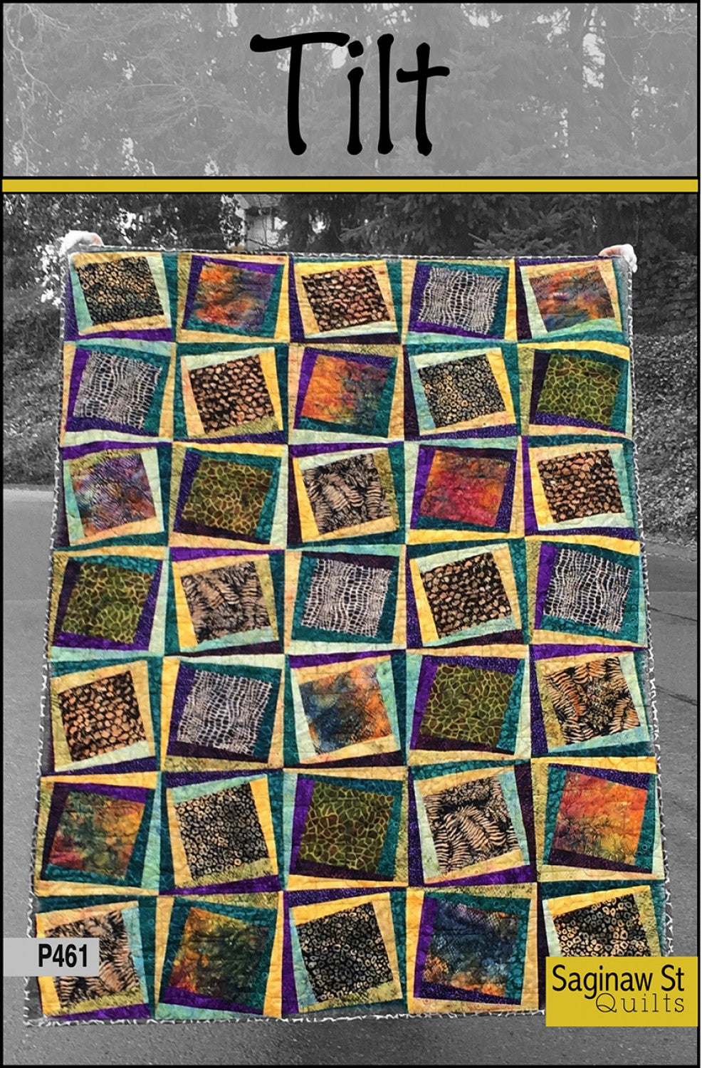 Tilt mönster - Saginaw St Quilts