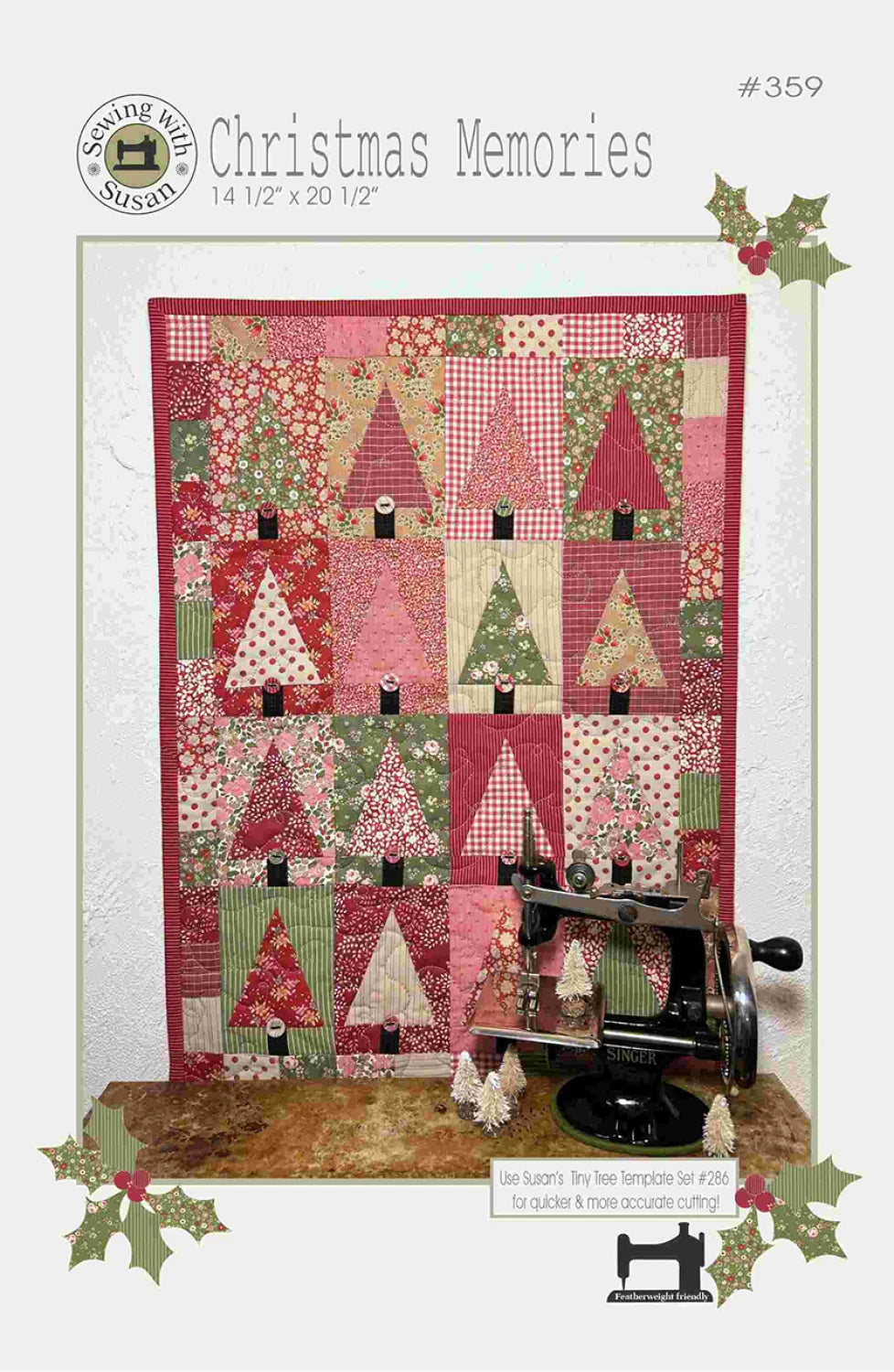 Christmas Memories mönster - Suzn Quilts
