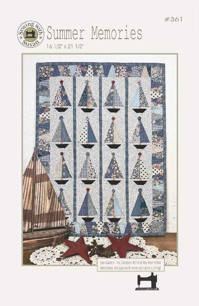 Summer Memories mönster - Suzn Quilts