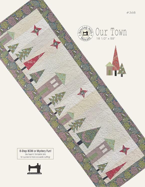 Our Town Quilt mönster - Suzn Quilts
