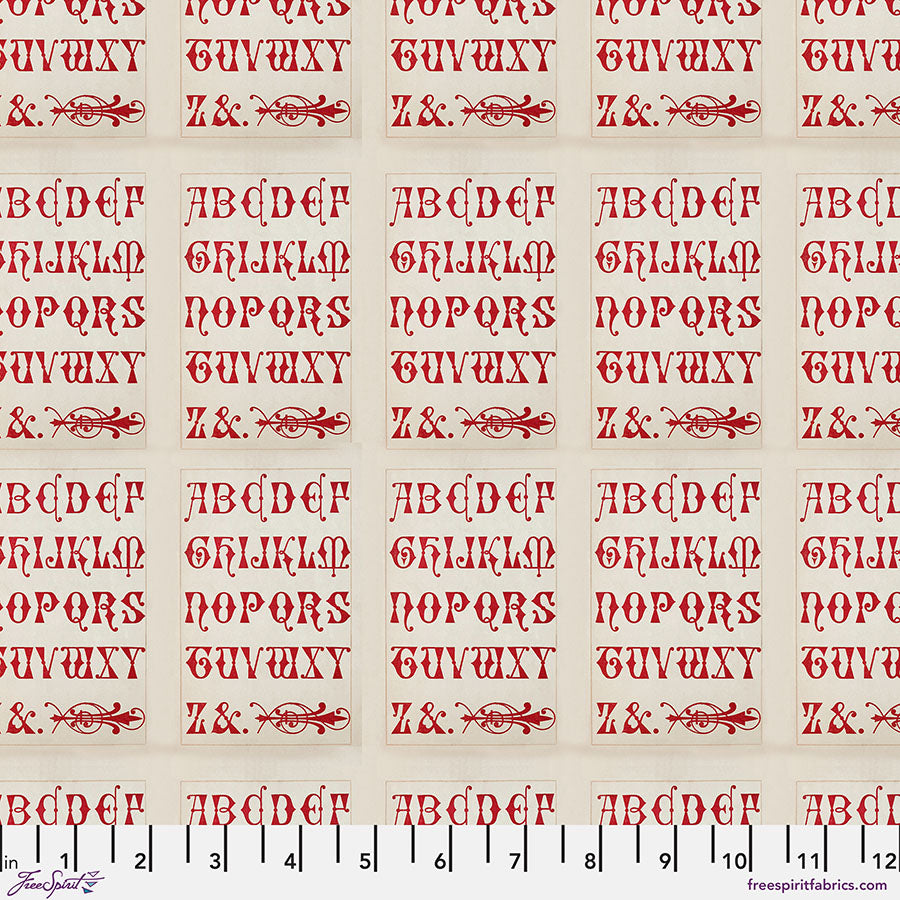 Palette Red Typography - 50 cm - Tim Holtz