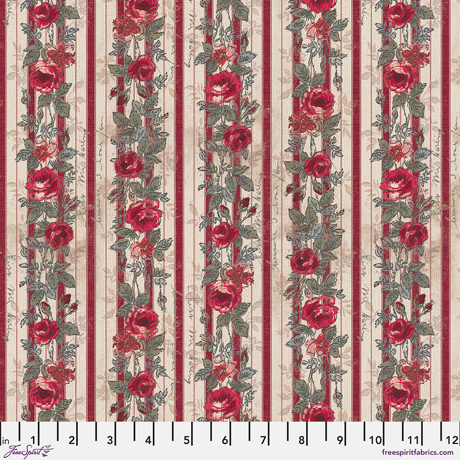 Palette Red Wallpaper - 50 cm - Tim Holtz