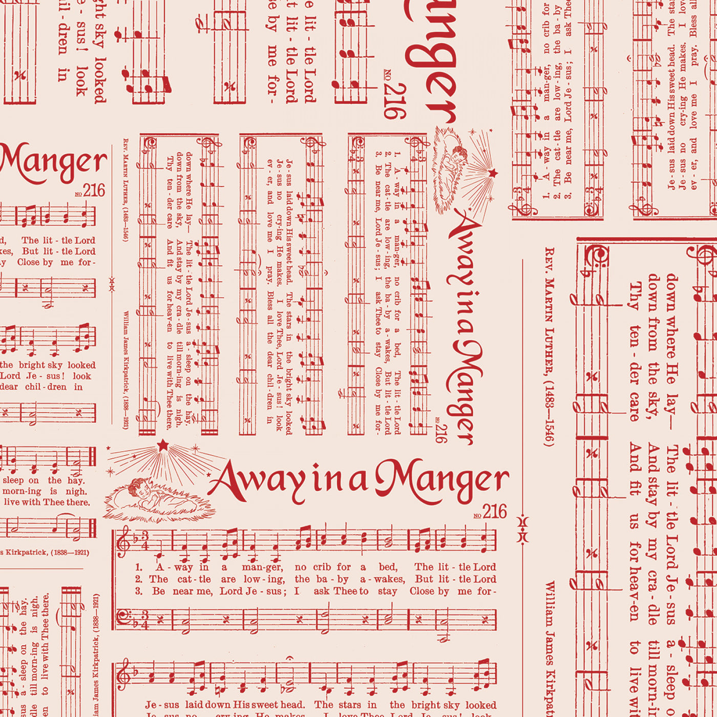 Home Town Holiday - Schoolhouse  baksidestyg ca 270 cm bredd -  Lori Holt - pr 50 cm