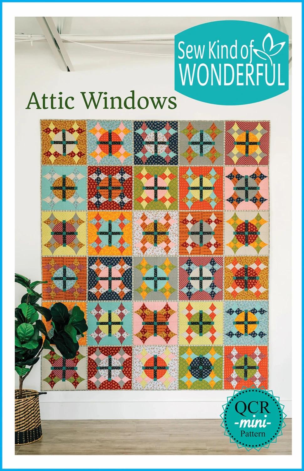 Attic Windows mönster - Sew Kind of Wonderful
