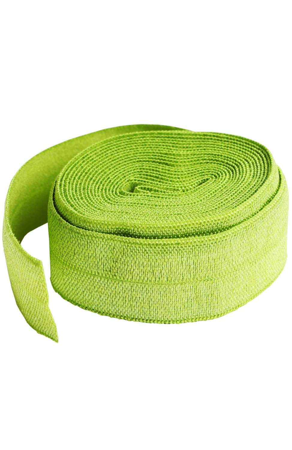 Fold-over Elastic 3/4in x 2yd Apple Green - ByAnnie