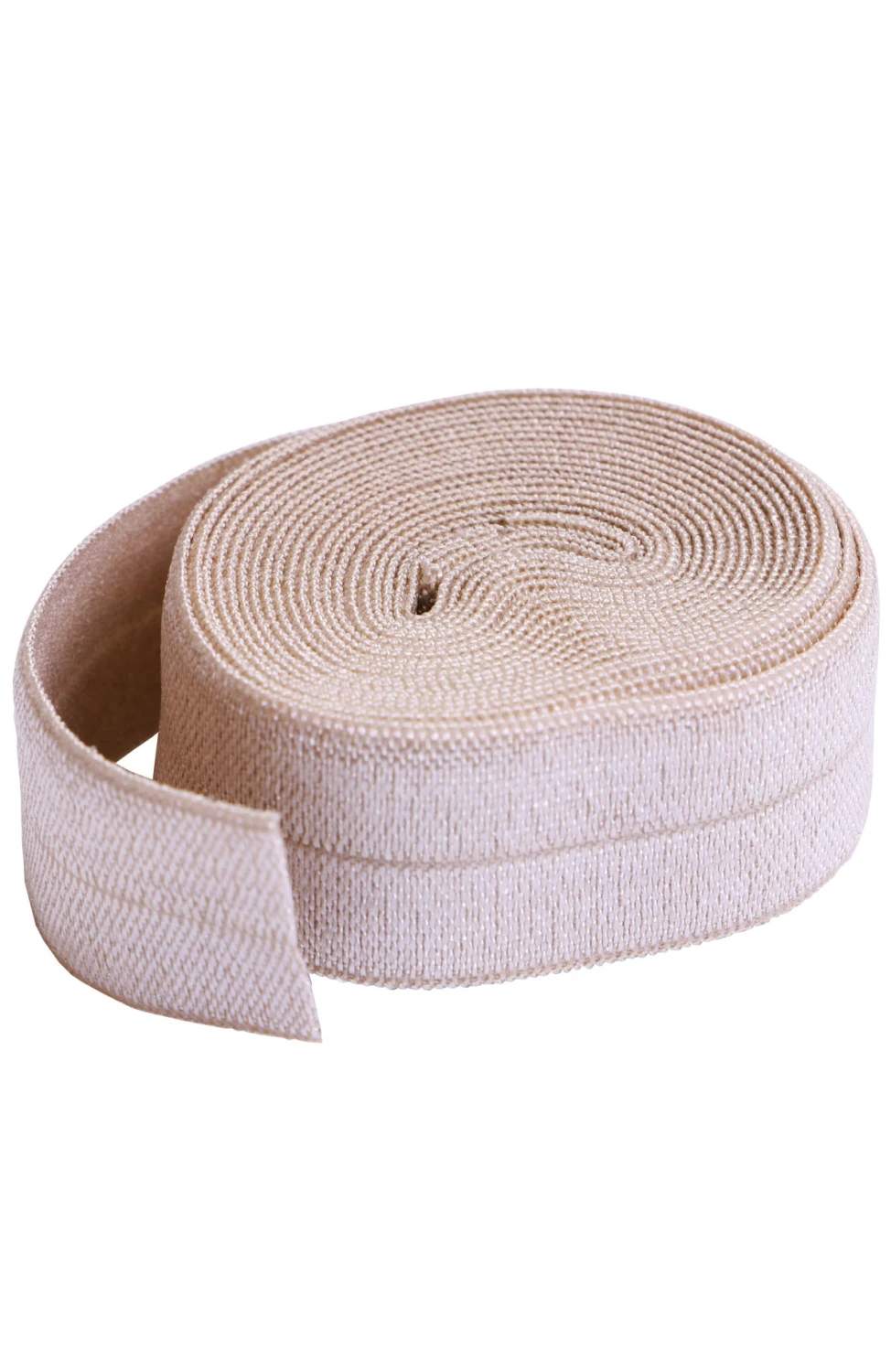 Fold-over Elastic 3/4in x 2yd Natural - ByAnnie